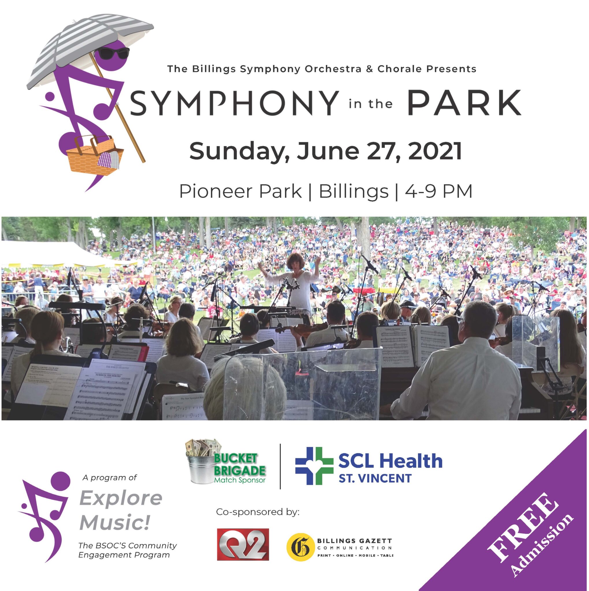 Symphony in the Park Billings Symphony Orchestra & Chorale