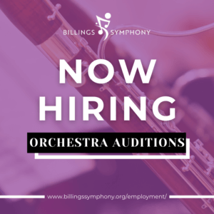 Orchestra Auditions Press Release Thumbnail